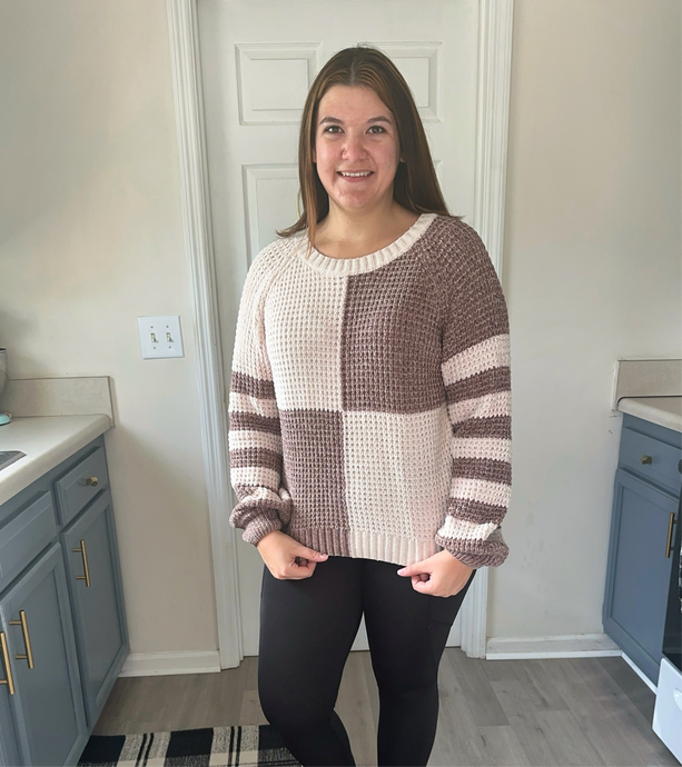 Mocha Chenille Sweater