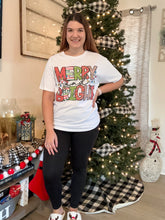 Load image into Gallery viewer, Merry &amp; Bright Tee