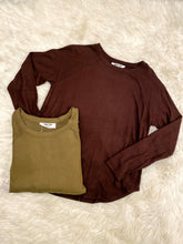 Load image into Gallery viewer, Burgundy Long Sleeve