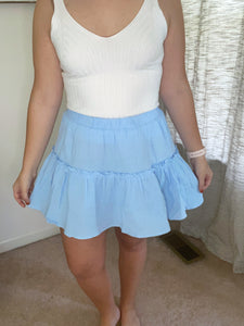 Light Blue Skirt