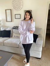 Load image into Gallery viewer, Lilac Fuzzy Sweatshirt